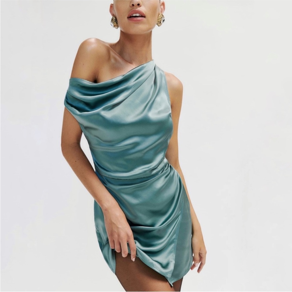 Reformation Alanis Silk Dress